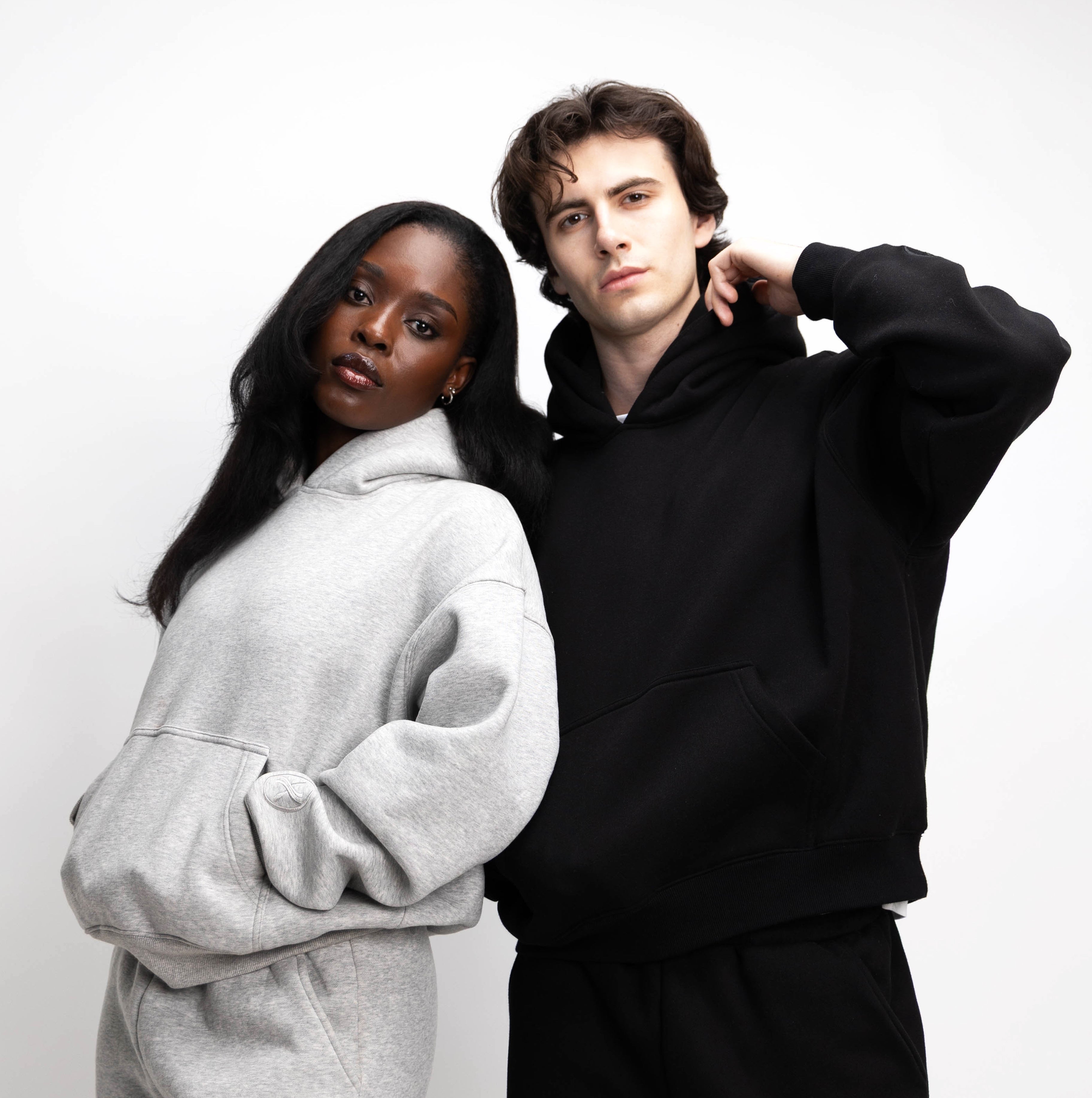 The Hood² Hoodie - Grey – THATGIRLSBOYFRIEND